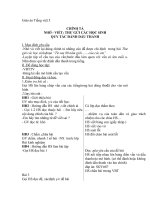 Giáo án tiếng việt 5 tuần 3 bài chính tả thư gửi các học sinh  quy tắc đánh dấu thanh 