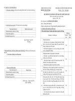 Bản nhận xét, đánh giá, xếp loại viên chức