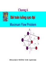 chương 6 bài toán luồng cực đại