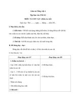 Giáo án tiếng việt 4 tuần 33 bài tập làm văn   miêu tả con vật (kiểm tra viết) 