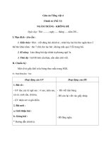 Giáo án tiếng việt 4 tuần 33 bài chính tả   nhớ   viết  ngắm trăng  không đề  phân biệt trch, iêuiu 