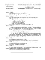 De thi HS năng khiếu lớp 8 mon Sinh TX Phú Tho