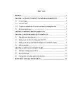 những nhân tố ảnh hưởng đến ý định về quê làm việc của sinh viên