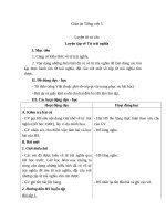 Giáo án tiếng việt 5 tuần 4 bài luyện tập về từ trái nghĩa 