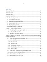 MỐI QUAN HỆ GIỮA NHU CẦU ,KHẢ NĂNG TÀI CHÍNH VÀ HÀNH VI TIÊU DÙNG