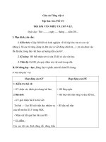 Giáo án tiếng việt 4 tuần 34 bài tập làm văn   trả bài văn miêu tả con vật 