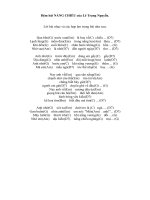 Ðệm bài NẮNG CHIỀU của Lê Trọng Nguyễn.