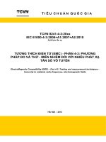 Tiêu chuẩn Việt Nam về EMC