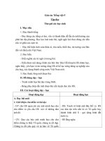 Giáo án tiếng việt 5 tuần 1 bài thư gửi các học sinh 