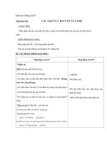 Giáo án tiếng việt 5 tuần 1 bài cấu tạo bài văn tả cảnh 