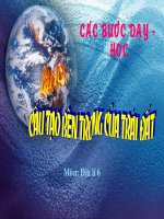 CAU TAO BEN TRONG CUA TRAI DAT