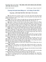 Bài  phát thanh tháng 12