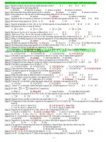 ON DH VE CAU TAO NGUYEN TU