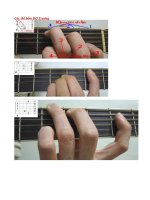 Các thế bấm DO Trưởng