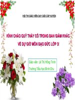 GIÁO án đạo đức lớp 3