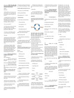 câu hỏi và trả lời ôn tập môn tương tác người máy