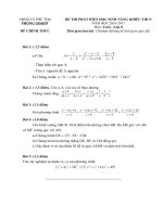 De thi HS năng khiếu lớp 8 TX Phú Tho