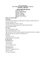 Giáo án phát triển nhận thức