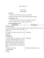 Giáo án tiếng việt 5 tuần 4 bài từ trái nghĩa 