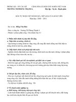 BẢN TỰ ĐÁNH GIÁ, XẾP LOẠI GV 2011