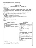 Giáo án cơ bản hóa học 10