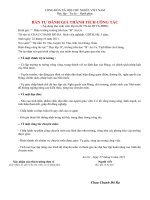 BAN TU DANH GIA THANH TICH CONG TAC