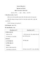 Giáo án tiếng việt 4 tuần 34 bài tập làm văn   điền vào giấy tờ in sẵn 