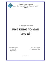 ứng dụng tô màu cho bé