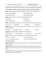 Đề kiểm tra học kì 2 môn Lịch Sử lớp 8 năm 2015 trường THCS Hoàng Hoa Thám