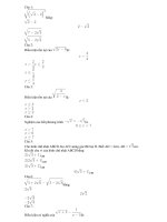 Đề thi violympic toán lớp 9 vong 1 I