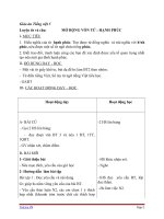 Giáo án tiếng việt 5 tuần 15 bài luyện từ và câu mở rộng vốn từ hạnh phúc 