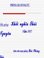 Khỏi nghĩa Thái Nguyên