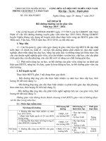 Kế hoạch Bồi dưỡng thường xuyên năm học 2015  2016