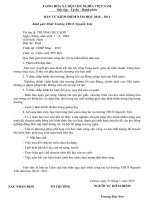 Bản kiểm điểm cá nhân năm học 2010   2011