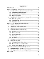 tiểu luận kinh tế du lịch đề tài lập dự án kinh doanh khách sạn 5 sao 