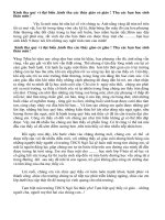 Bài phát biểu chia tay của HS lớp 9