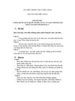 Đề thi tìm hiểu sách thư viện