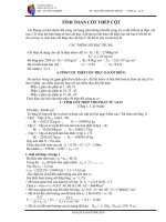 ĐỒ ÁN TỐT NGHIỆP TÍNH TOÁN CỐT THÉP CỘT