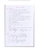 Bài tập xác suất thống kê