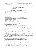 Báo cáo thành tích cá nhân