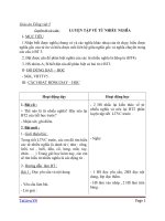 Giáo án tiếng việt 5 tuần 7 bài luyện từ và câu luyện tập về từ nhiều nghĩa 
