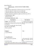 Giáo án tiếng việt 5 tuần 8 bài luyện từ và câu luyện tập về từ nghiều nghĩa 
