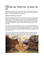 Thanh Hóa  Phát hiện một Phong Nha Kẻ Bàng thứ hai