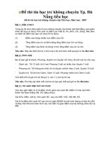 Đề thi tin học trẻ không chuyên 2007