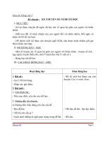 Giáo án tiếng việt 5 tuần 8 bài kể chuyện kể chuyện đã nghe, đã đọc 