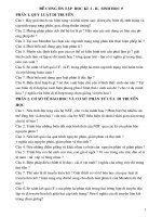 Đề cương ôn tập Sinh 9 thi vào 10