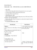 Giáo án tiếng việt 5 tuần 9 bài chính tả nhớ,viết tiếng đàn ba la lai ca trên sông 