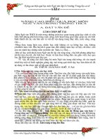 NÂNG CAO HIỆU QUẢ CỦA VIỆC HỌC NGỮ VĂN