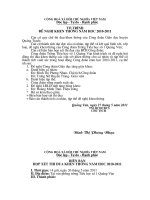 To trinh, bien ban thi dua Cong doan