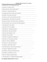 SUMMER EXE PRACTICE  GRADE 8